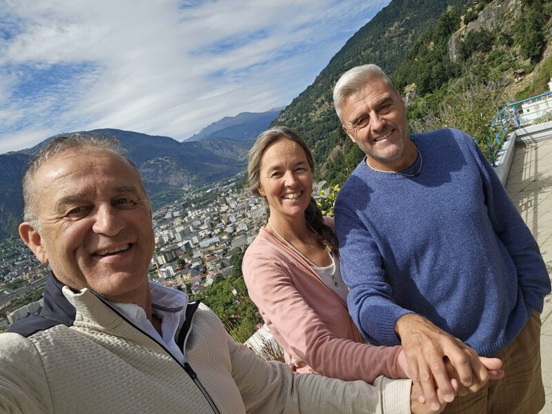 Parents of the two professional Hockey-Players Luca und Nico Hischier